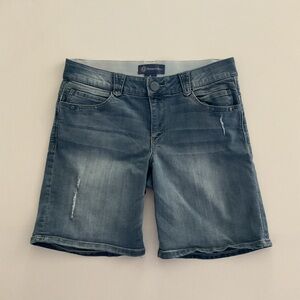 Democracy Faded Blue Jean Shorts